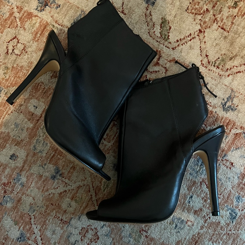 Black Heel Booties